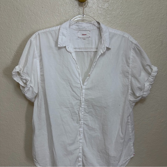 Xirena White Channing Shirt button down size XS - Picture 4 of 9